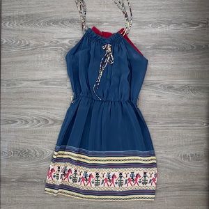 ❤️ Corey Lynn Calter Silk Blue Dress NWOT